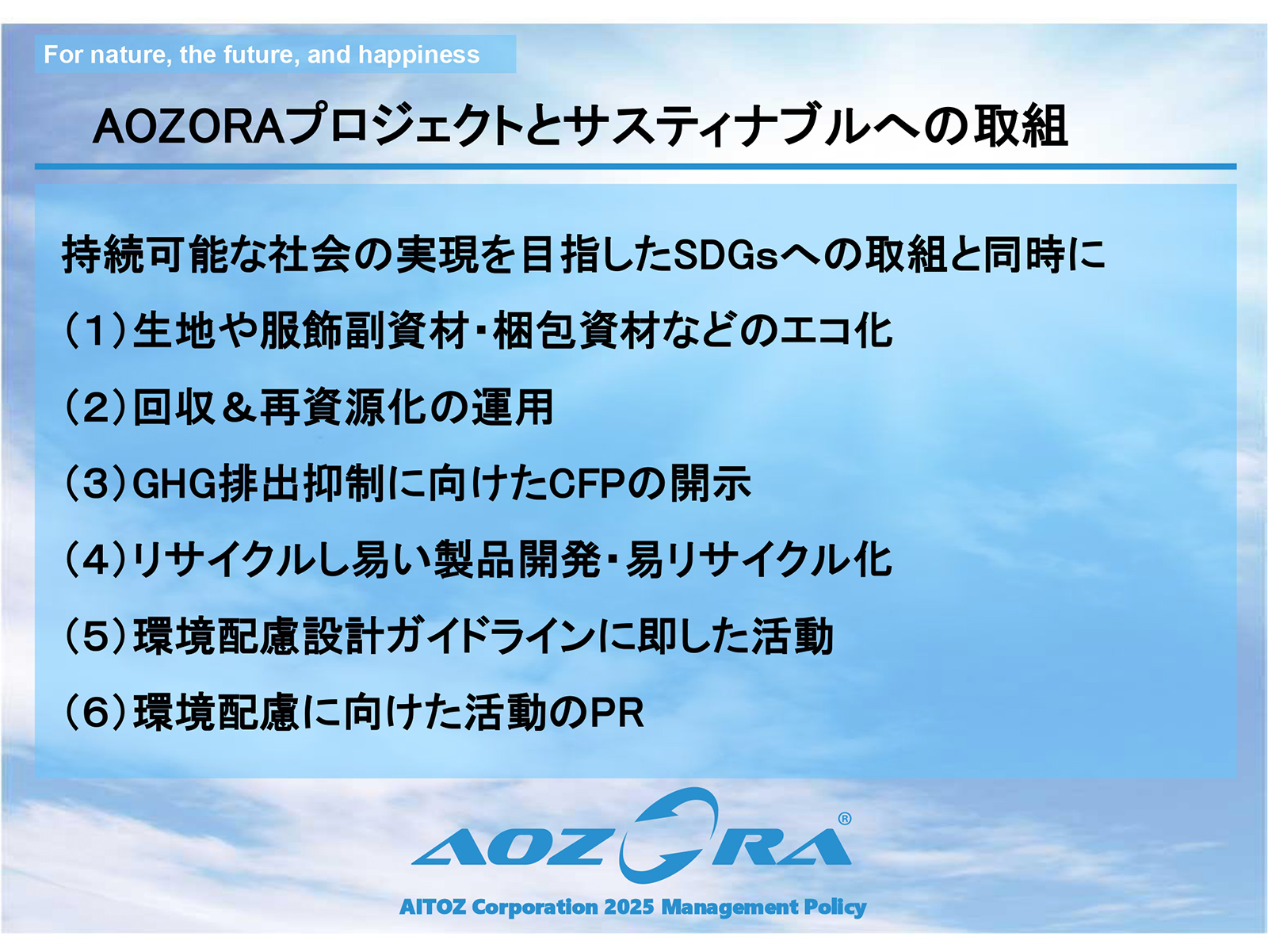 2025年度 中期経営計画