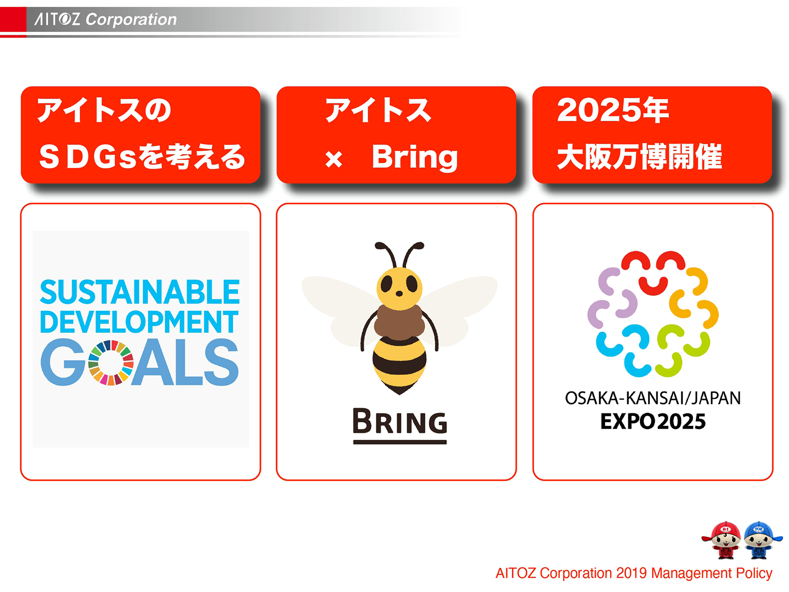 2019年度方針発表＆業績報告
