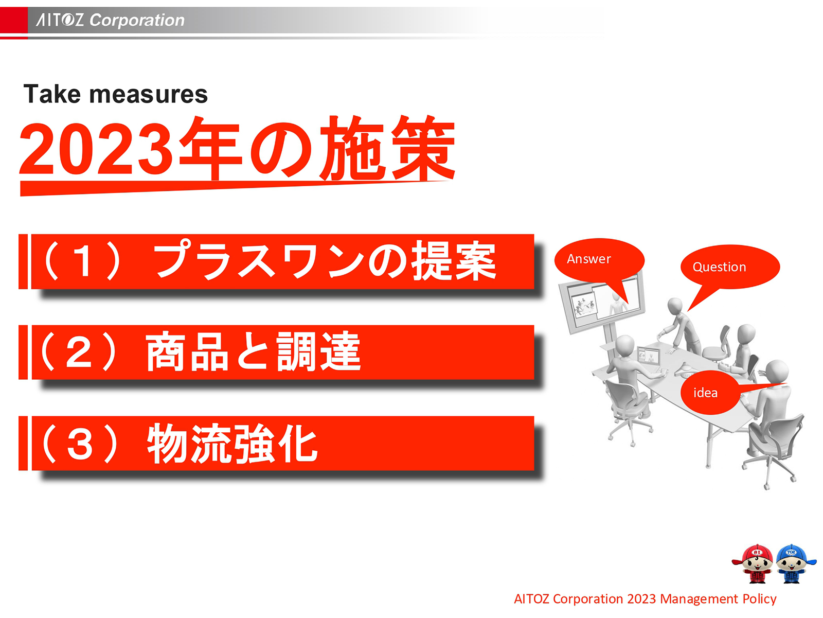 2023年度方針発表＆業績報告