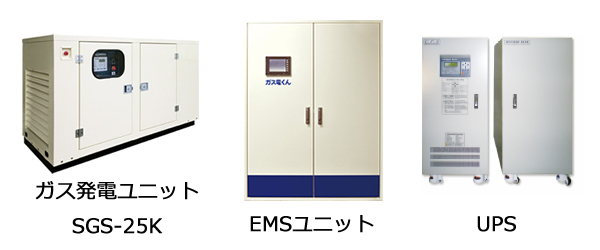 ガス発電ユニット イメージ