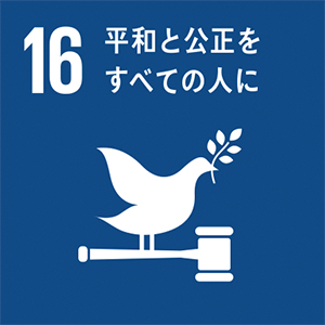 SDGs 16 | 平和と公正をすべての人に