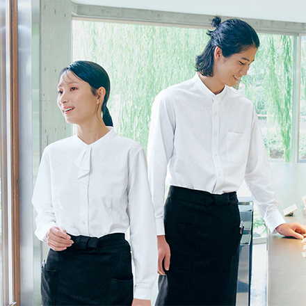 レディースウェア：北陸の素材力 ペアシャツ